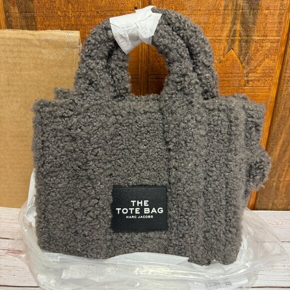 Marc Jacobs The Teddy Small Crossbody Tote - Grey - Picture 8 of 10